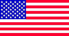 De vlag van de Verenigde Staten van Amerika