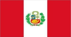 De vlag van Peru